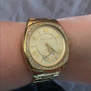 Women’s Gold Michael Kors Watch